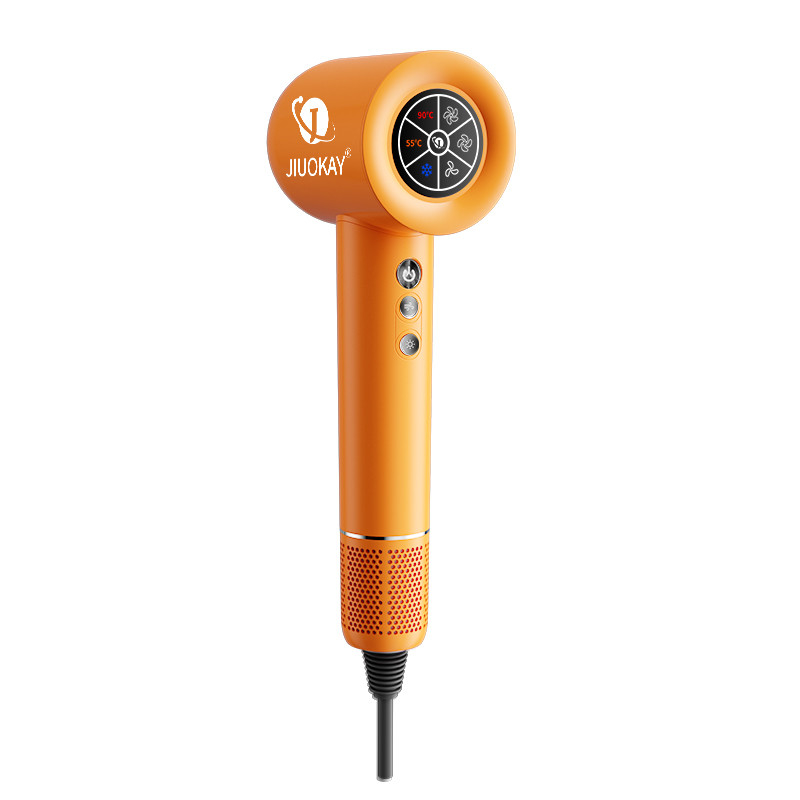 1600W High-Speed Bürstenlos Haartrockner Negativ Ionen LCD-Bildschirm Schnelltrocknen Frizz-frei