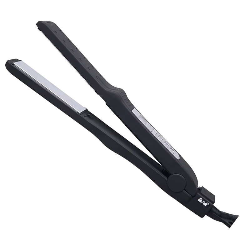 2 in 1 Reisegröße Haargelenker und Curling-Eisen mit Sicherungsschloss und verstellbarer Temperatur