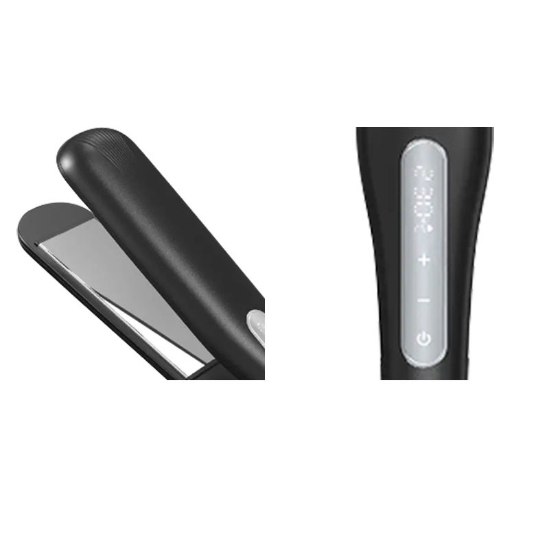 Black Salon 2 in 1 tragbares Haargelenker mit Smart Touch Screen LCD-Display