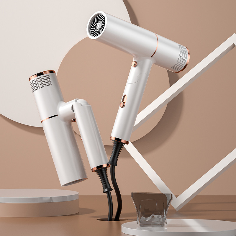 Automatischer Mini-Haartrockner in verschiedenen Farben mit Standard-Steckerdesign