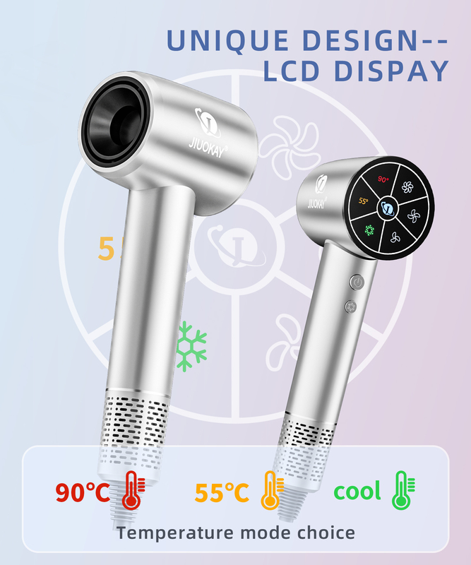 Weißes, geräuscharmes, schnelles Trockner mit BLDC-Motor und Nano-Ionenfunktion