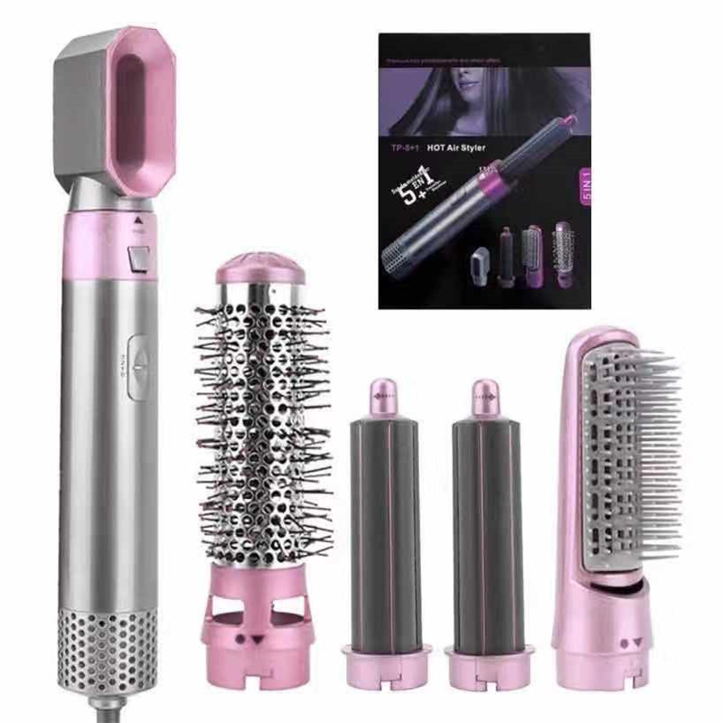 500W Neues Design Großhandel Niedrigpreis Multi-Funktion Air Wrap Lederbox Automatische Heißluftbürste