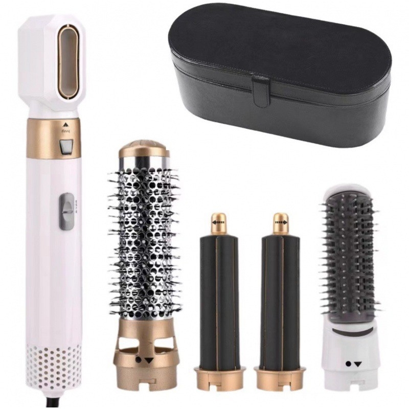 500W Neues Design Großhandel Niedrigpreis Multi-Funktion Air Wrap Lederbox Automatische Heißluftbürste