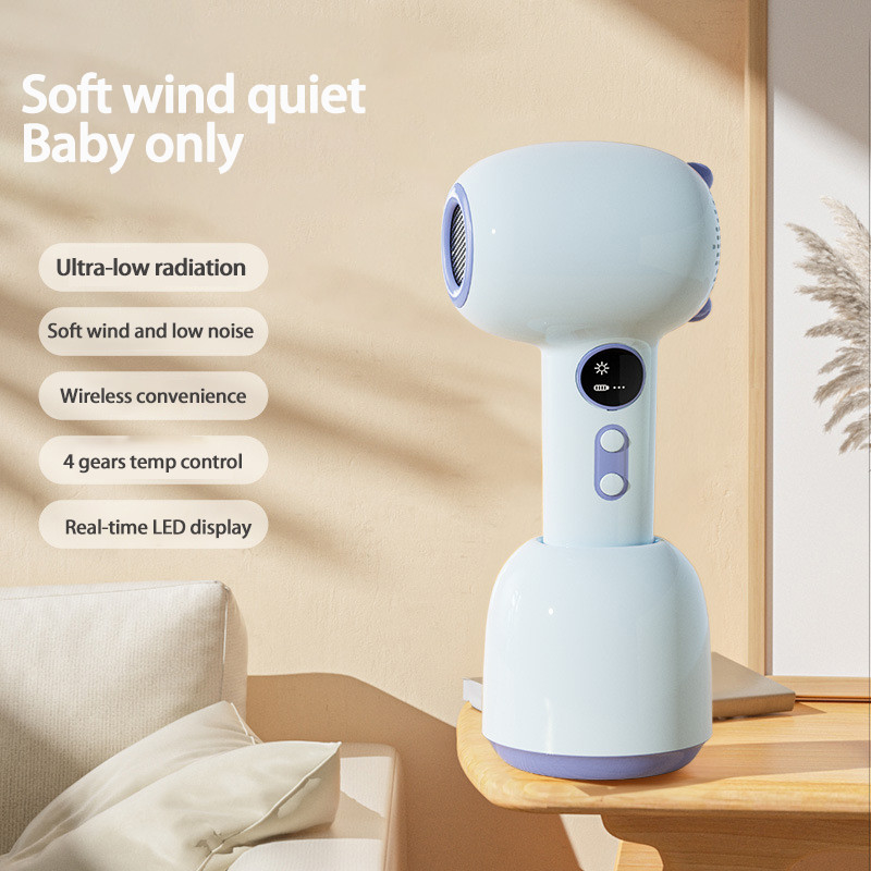 Außen-USB Kabellose Haartrockner Reisebatterie Mini-Haartrockner Portable Ladung Wireless Haartrockner