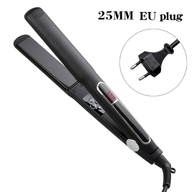 65W MCH 2 in 1 Haargelenker LCD-Display Flat Iron Multifunktion Haarkürzer mit 3 Größen-Panel