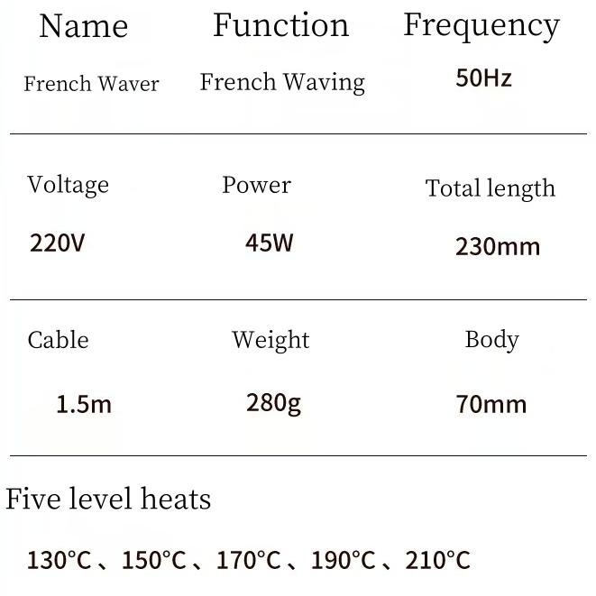 45W Französisch Ei Waver Haarcurler Wasser-basierte Keramik Glasur Beschichtung Große Roll Welle Negative Ionen Schnelle Erwärmung
