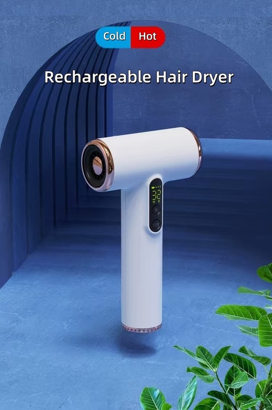 Reisegröße 200 Watt batteriebetriebene drahtlose Haartrockner mit geringer Geräuschleistung