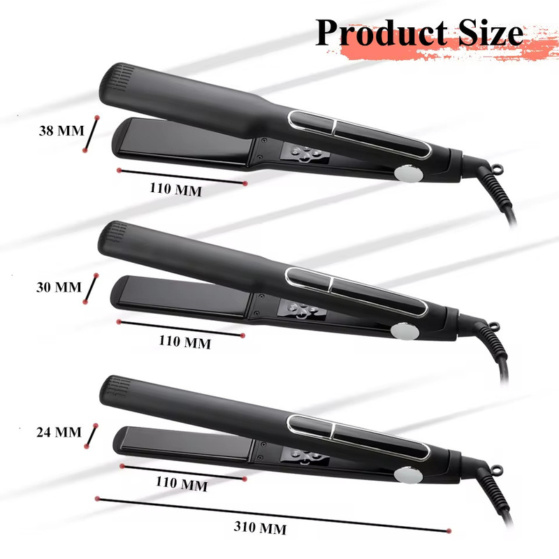 MCH Heizung Haare Geradliner Multi-Size LCD-Bildschirm Berührung Betrieb Professionelle Werkzeuge