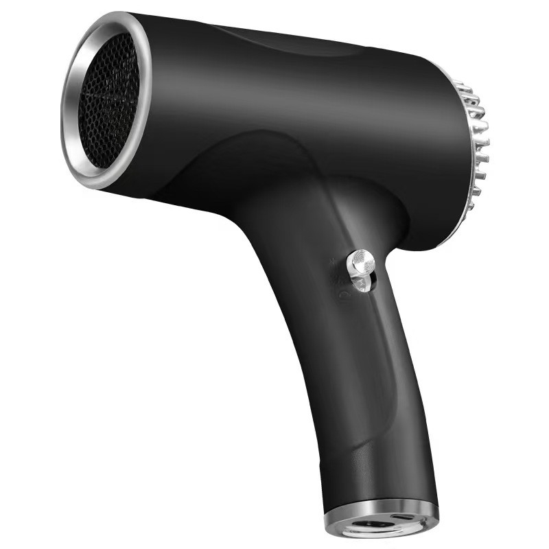 Professionelle USB Kabellose Mini-Haartrockner Portable Ladung Niedriggeräusch Außentrockner für Kunstprüfung