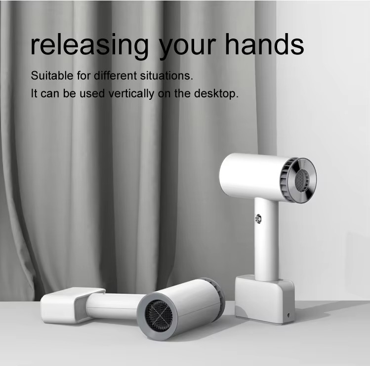Wireless Blow Dryer Wiederaufladbar drahtlos mit Lithiumbatterie für Haustier-Baby-Nutzung