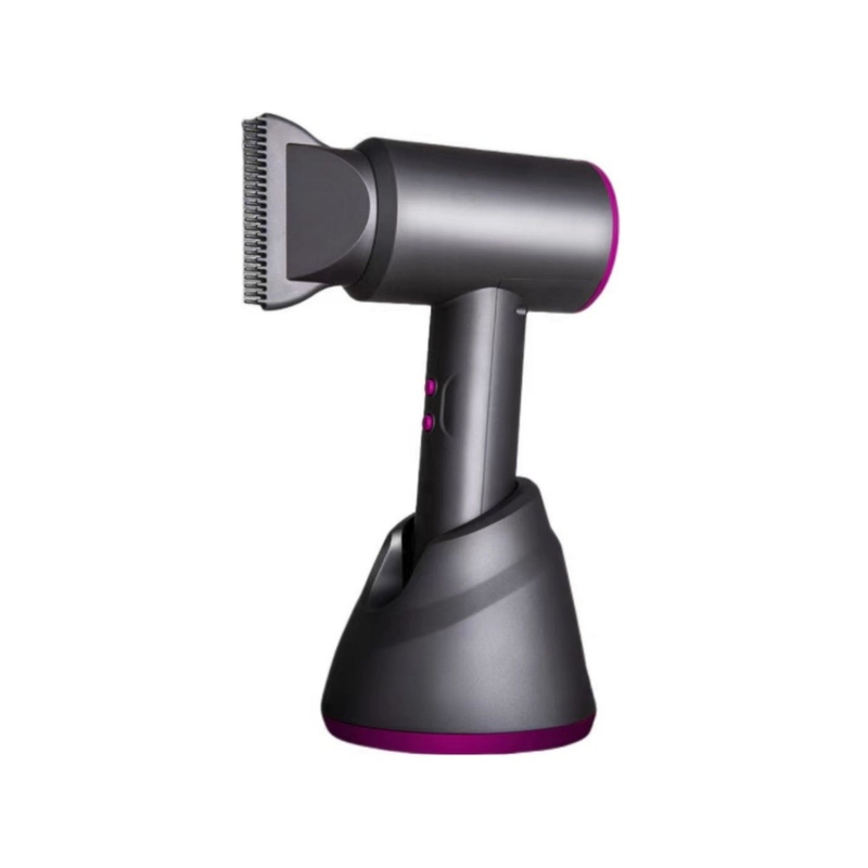 Drahtloser Kabelloser Haartrockner Salon-Grade mit 2 Luftdüsen 15000mAh Große Batterie für Outdoor-Reisen