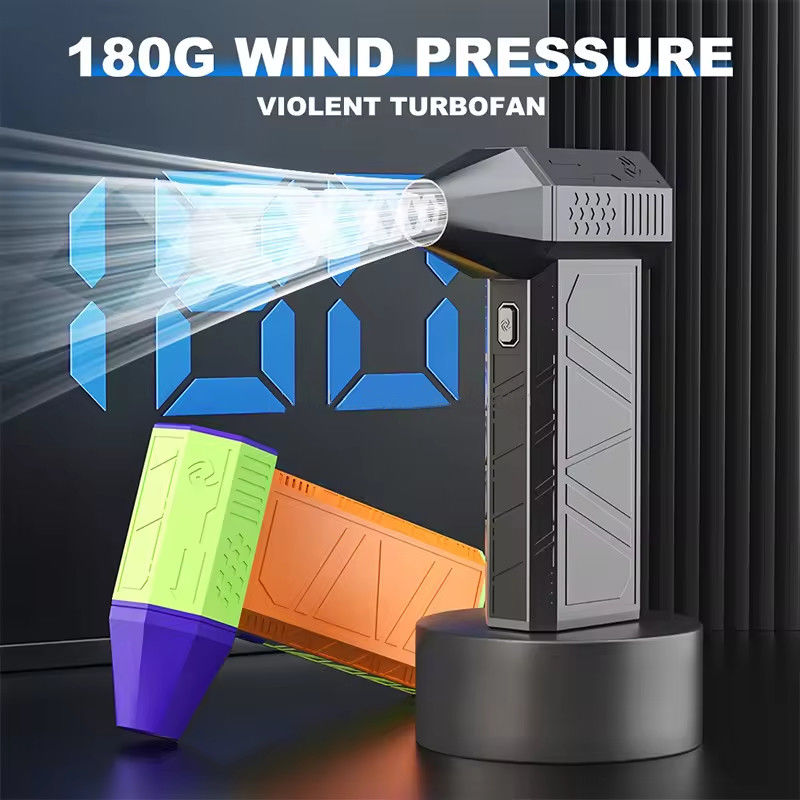 Mini Wiederaufladbarer X3 Bürstenloser Turbo Jet-Ventilator Elektrischer Luftbläser Staubsauger für die Staubreinigung von Autos