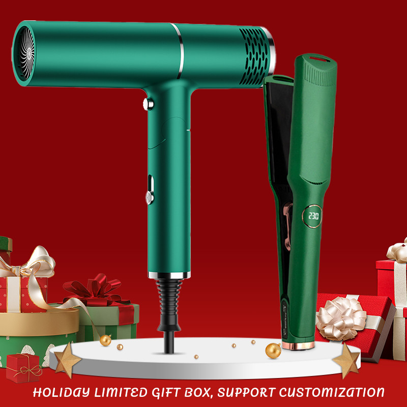 Festgeschenk-Box-Satz kundenspezifischer Haartrockner Curling Wand Set mit 1M Stromkabel Konzentrator Düse
