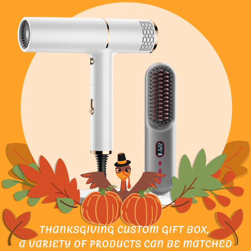 Festgeschenk-Box-Satz kundenspezifischer Haartrockner Curling Wand Set mit 1M Stromkabel Konzentrator Düse