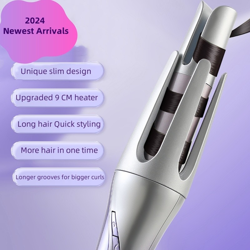 Curling Iron 28W drahtloser automatischer Curler 4500mAh drahtloser wiederaufladbarer 32mm Curl Wand
