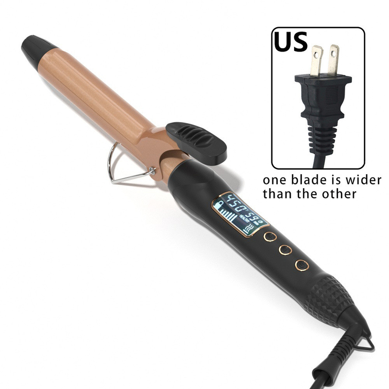 60W Fast Curling LED Display Multi Temp Gears Haarkurbeln für professionelle Salon