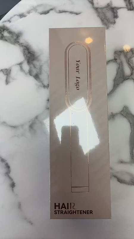 45W Haargelenker-Kamm Anti-Brennen-Haarbürste Negativ-Ionen-Styling-Kamm Schnelle Erwärmung 5 Einstellbarer Temperaturstand