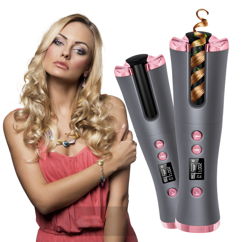 Mini-Portable Curling Iron USB-Ladegerät drahtloses Design geeignet für Reisen und Heimgebrauch