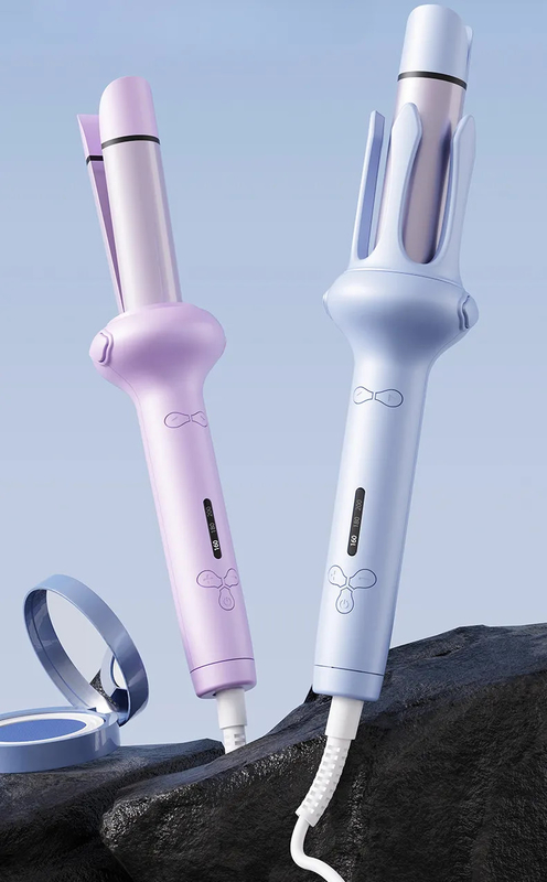 Professionelles Haarkurbelstück, Keramikkurbelstück mit Temperaturverstellbarem Haarkurbelstück