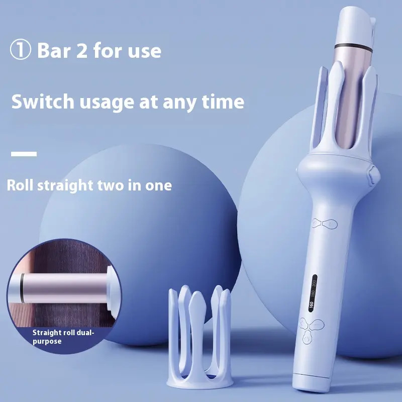 Professionelles Haarkurbelstück, Keramikkurbelstück mit Temperaturverstellbarem Haarkurbelstück