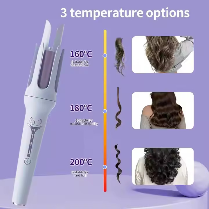 Salon-Grade Curling-Eisen 2-in-1-Haarkurbel und -Gelenker mit schneller Erwärmung