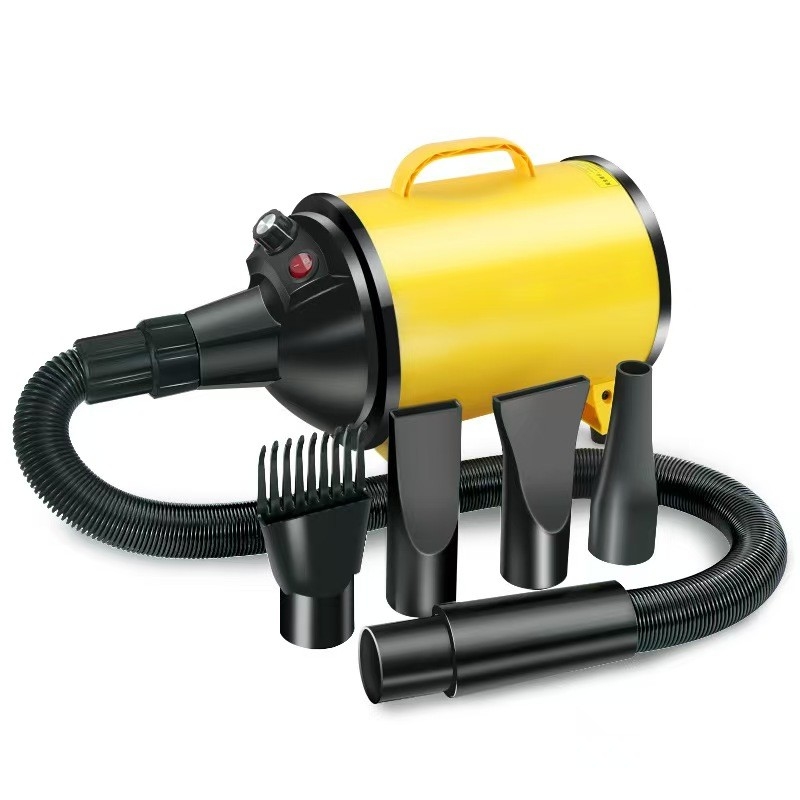 Hohe Leistung 2100W Haartrockner für Haustiere Geräuscharme Haustierpflegeausrüstung Stufenlose Windgeschwindigkeitsregelung