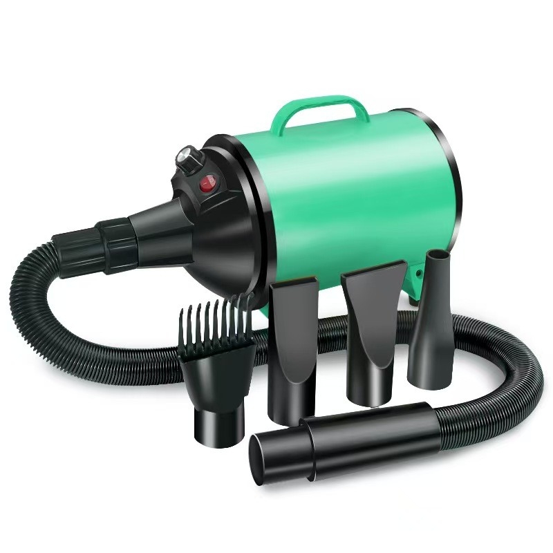 Hohe Leistung 2100W Haartrockner für Haustiere Geräuscharme Haustierpflegeausrüstung Stufenlose Windgeschwindigkeitsregelung