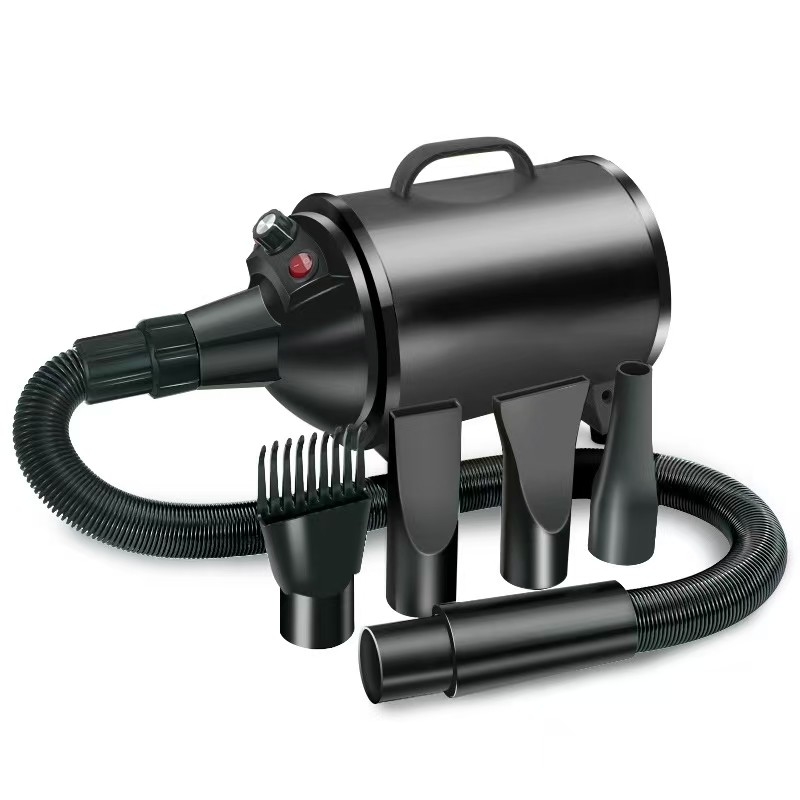 Hohe Leistung 2100W Haartrockner für Haustiere Geräuscharme Haustierpflegeausrüstung Stufenlose Windgeschwindigkeitsregelung