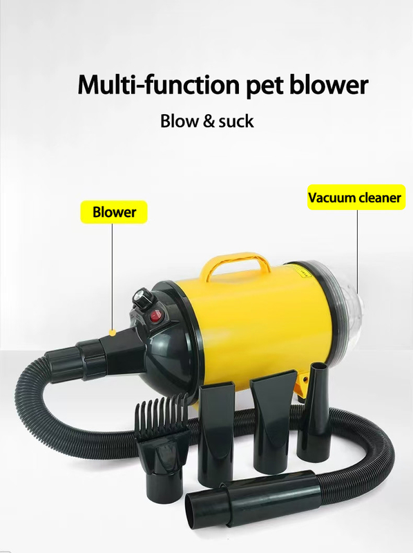 Professionelle Haartrockner für Haustiere 4 in 1 Leise Haartrockner für Hunde und Katzen Schnelle Trocknung Leichtgewicht Heimgebrauch