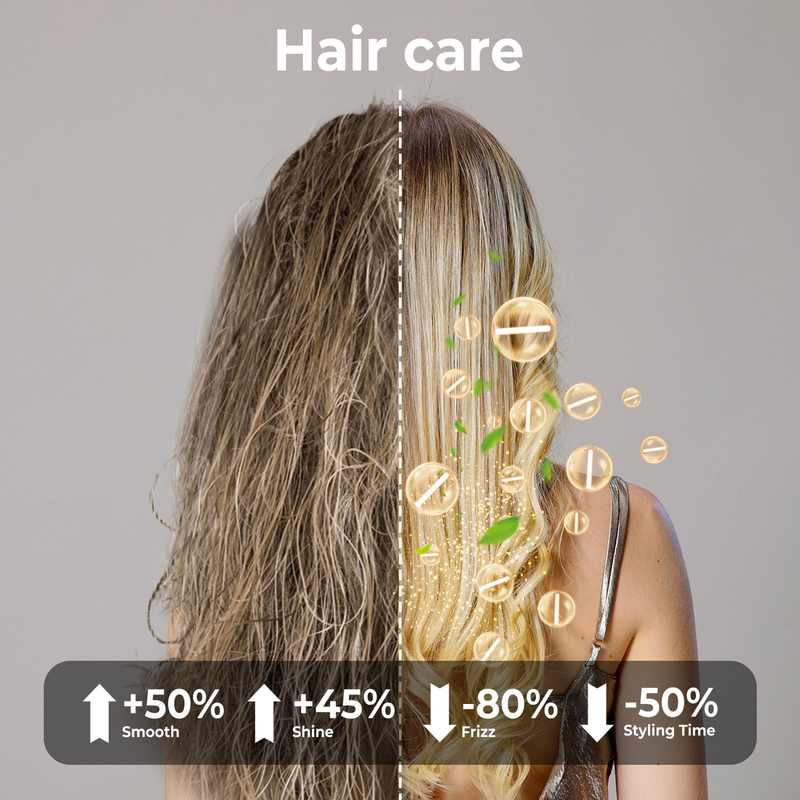 6 in 1 professioneller Heißluftstyling leistungsfähiger Haartrockner & Straightener Set Curling Volumizing Straightening