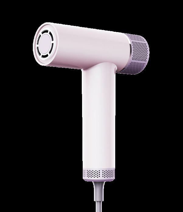 Doppelluftkanal Hochgeschwindigkeits-Ionen-Low Noise-Blow-Trockner mit Bürstenlosem Motor Magnetdiffusor für lockiges Haar