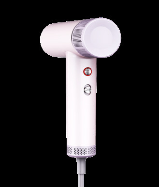 Doppelluftkanal Hochgeschwindigkeits-Ionen-Low Noise-Blow-Trockner mit Bürstenlosem Motor Magnetdiffusor für lockiges Haar