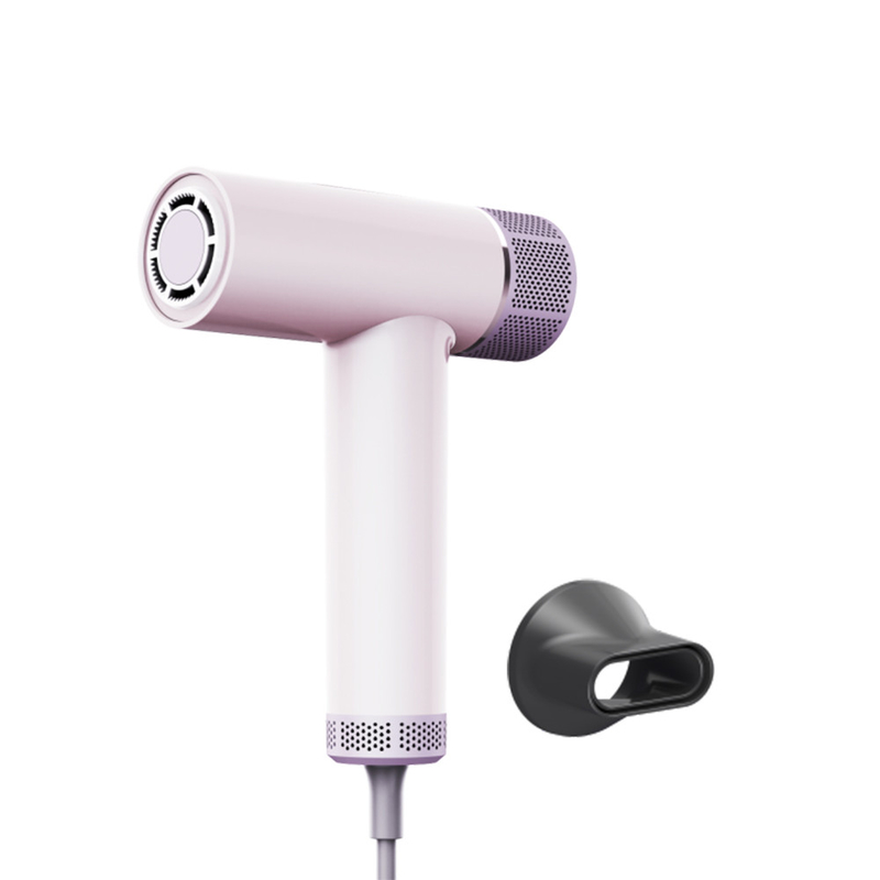 Doppelluftkanal Hochgeschwindigkeits-Ionen-Low Noise-Blow-Trockner mit Bürstenlosem Motor Magnetdiffusor für lockiges Haar