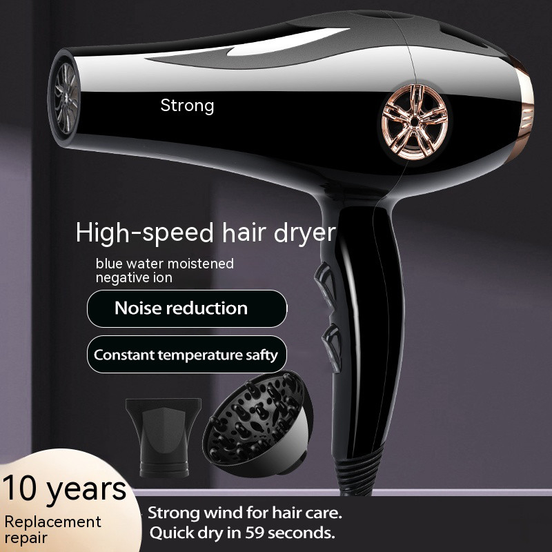 2000W Hochgeschwindigkeits-Professionelle Mehrfachanschlüsse Set Negativ-Ionen-Professionelle Haartrockner für Friseursalons mit blauem Licht