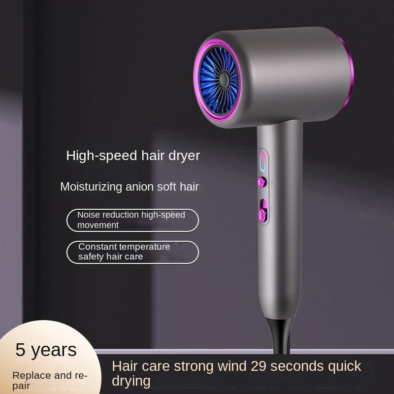 Hohe Leistung 2400W Negativ-Ionen-Haar-Blow-Trockner Salon-Blow-Trockner Heiß-Kalt-Wind Haartrockner Volumizer